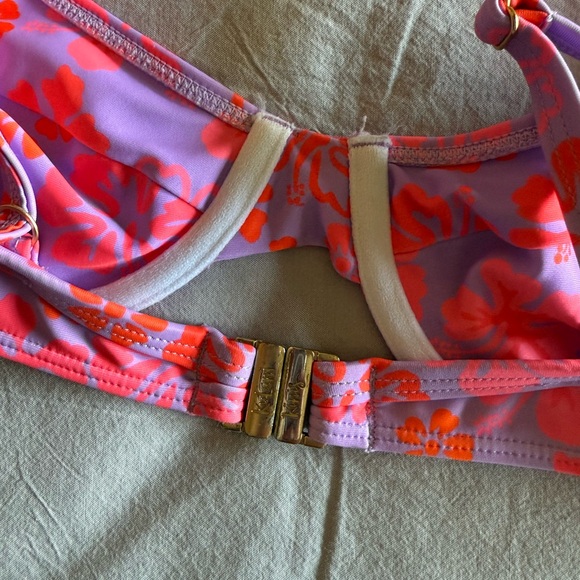Kulani Kinis Very Cherry bikini set Small too and Med Bottom - Picture 6 of 8